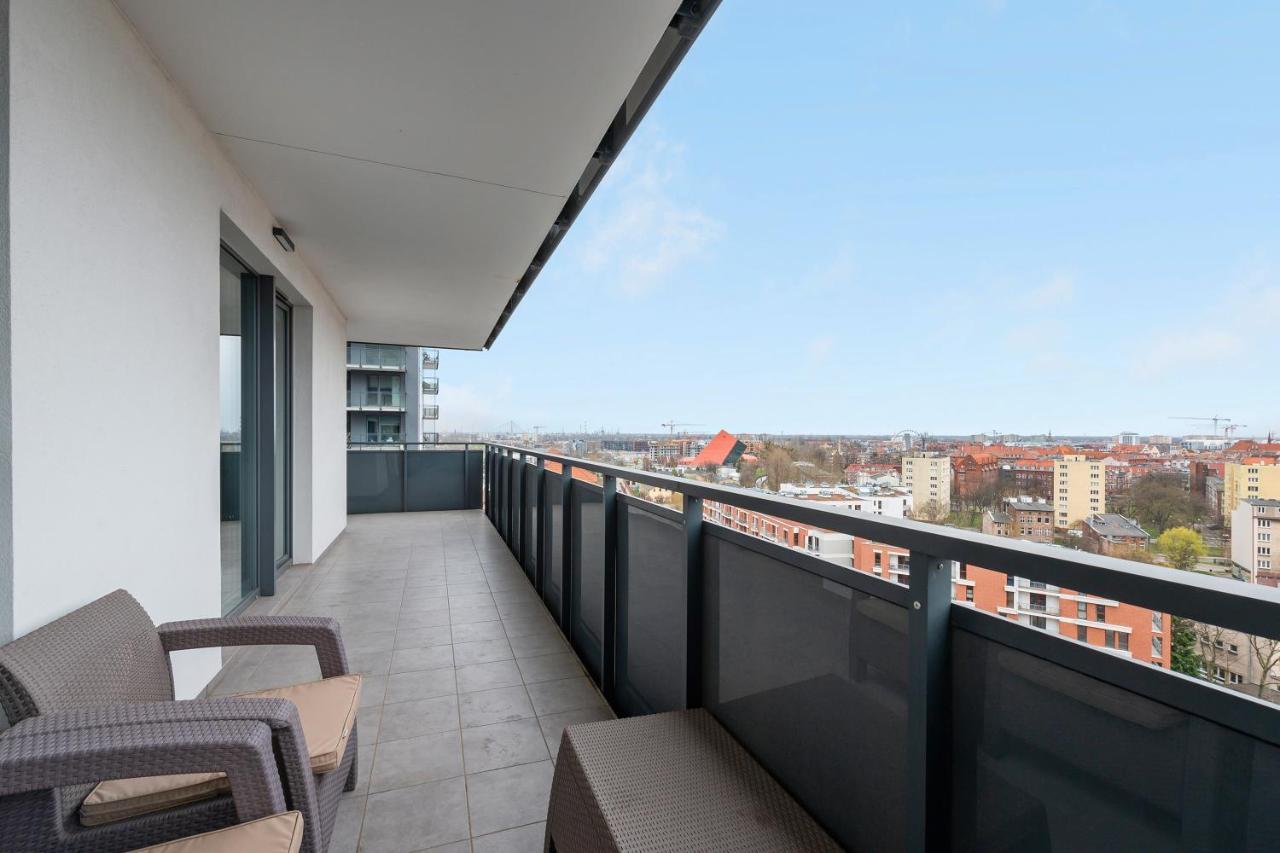 Grand Apartments - Luxury Apartment On The 11Th Floor With A View Of The Old Town غدانسك المظهر الخارجي الصورة